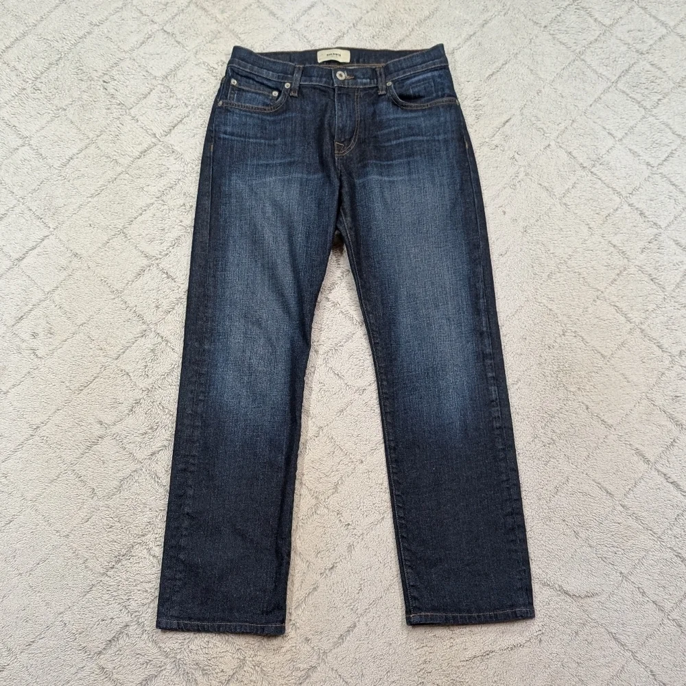 Baldwin Jeans Mens 29x28 Blue Indigo Brennan Modern Straight Kansas City USA